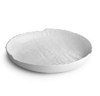 Porcelain deep platter 41cm - Plat de service profond en porcelaine 41cm